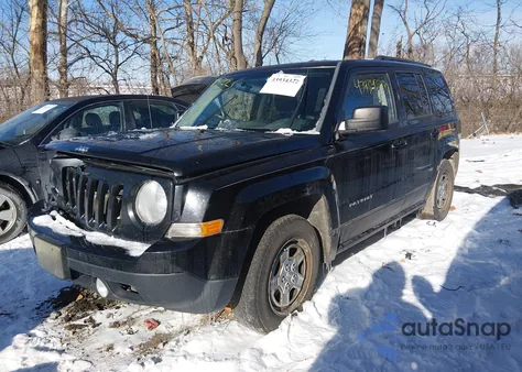 2014 Jeep Patriot Sport z USA, uszkodzony, nr VIN 1C4NJPBAXED715899